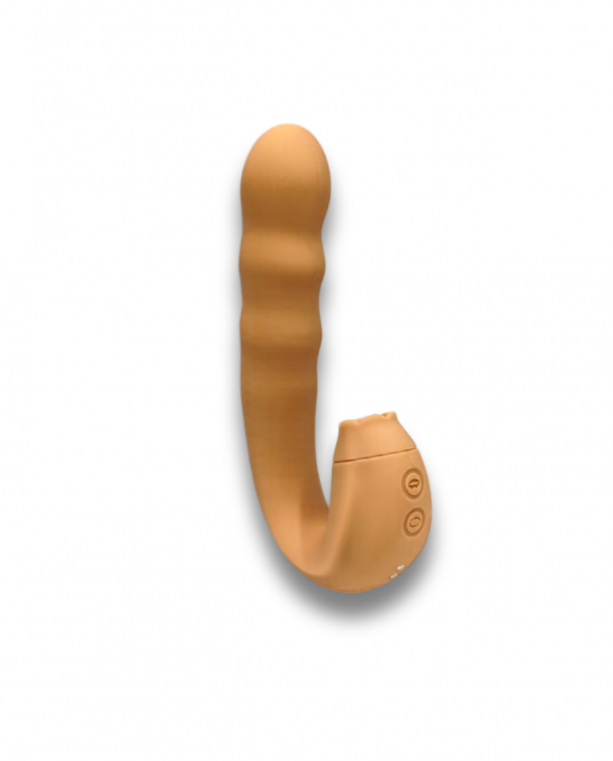 VIBRADOR CON LENGUA 2EN1