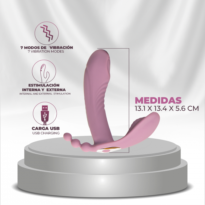 VIBRADOR Y ESTIMULADOR 3EN1 - Image 3